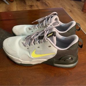 Size 12 - Nike Air Max Alpha Trainer 5 Grey/Yellow